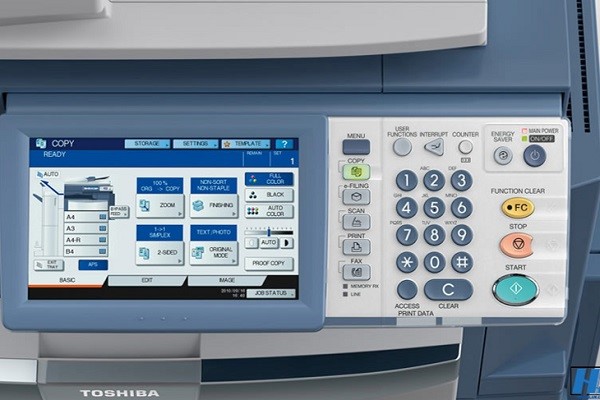 Cách scan trên máy photocopy Toshiba