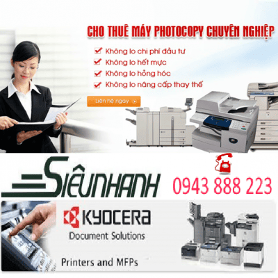 CHO THUÊ MẤY PHOTOCOPY GIÁ RẺ